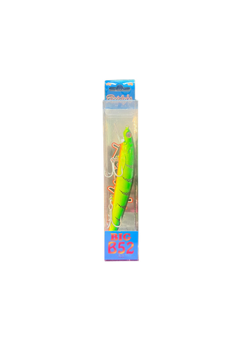 LURE BIG B52 GREEN/BLACK RED BELLY 150MM