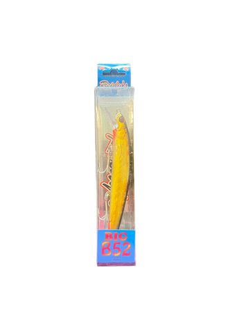 LURE BIG B52 GOLD, RED TIPS, 150MM