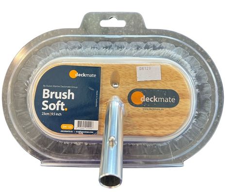 DECK MATE SOFT BRUSH GREY 9"