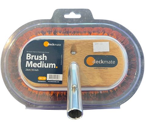 DECK MATE MEDIUM BRUSH ORANGE 9"