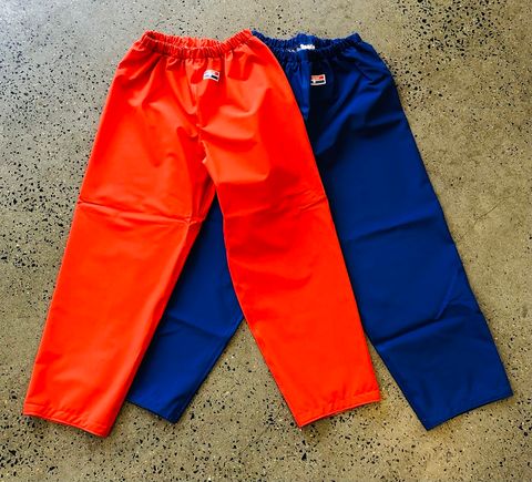 TUFF WAIST PANTS LARGE ORANGE