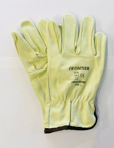 GLOVE - COWHIDE RIGGER BEIGE LARGE