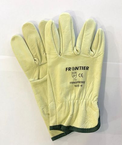 GLOVE - COWHIDE RIGGER BEIGE MEDIUM