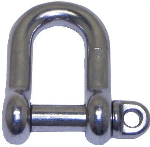 DEE SHACKLE 4MM SS316