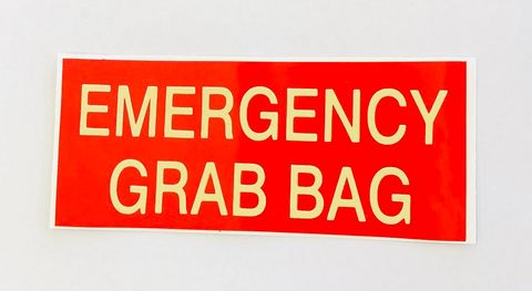 STICKER EMERGENCY GRAB BAG