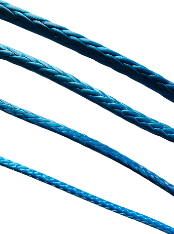 8MM "DECKFORCE' (HMPE) 12 STRAND ROPE