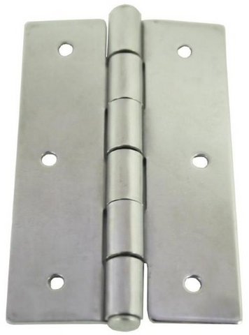 S/S BUTT HINGE 75MM (L) X 46MM (W)