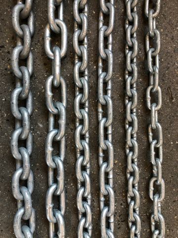 8MM REG. PC CHAIN GALV DRUM #1