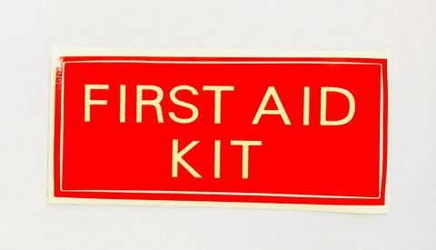 STICKER FIRST AID KIT