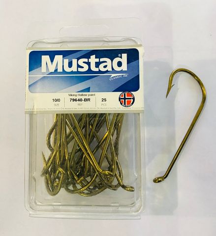 10/0 - 79640 HOLLOW POINT MUSTAD VIKING