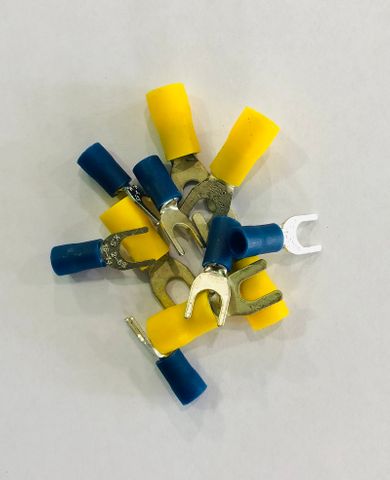 *TERMINAL -SPADE (YELLOW) 4.2MM STUD