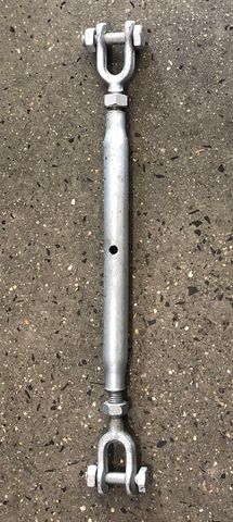 RIGGING SCREW GRADE S J/JAW 24MM WLL 5T