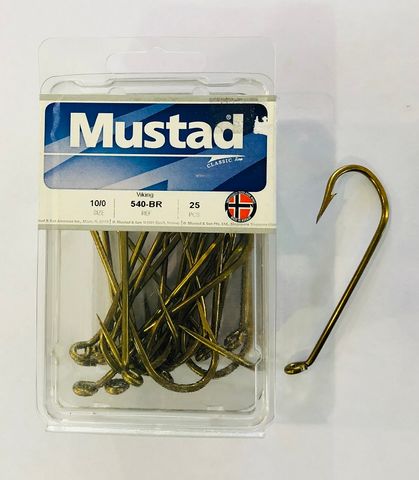 10/0 - 540 HOLLOW POINT MUSTAD VIKING