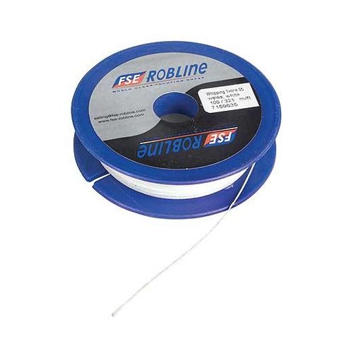 WAXED TACKLE YARN WHITE 1.5MM
