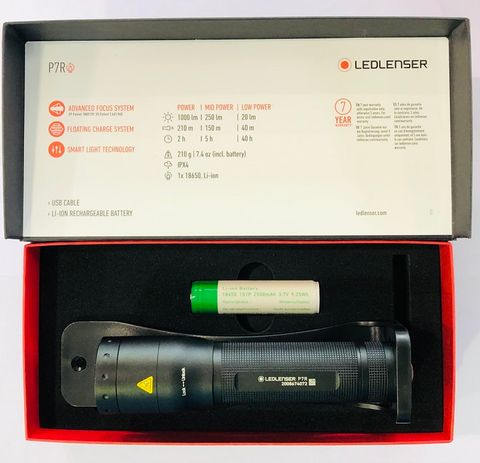 LED LENSER P7R FLASHLIGHT 2000LM 320M