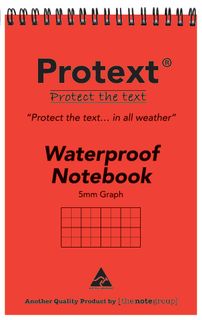 Protext Waterproof 5mm Graph Notebook