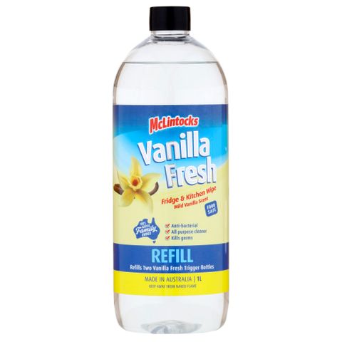 Vanilla Fresh All Purpose Cleaner 1ltr Refill Bottle