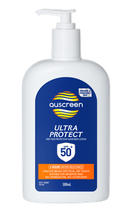 Auscreen Ultra Protect SPF 50+ 500ml