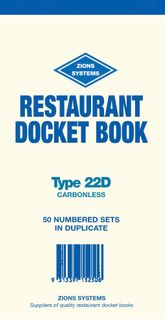 Type 22D Triplicate - 50 sets