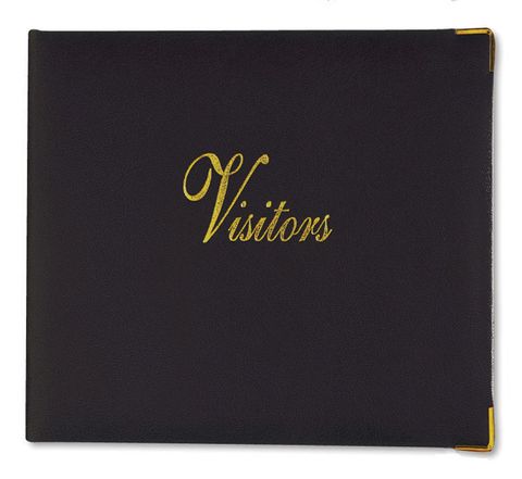 Visitors Book - General Purpose (Black cover)
