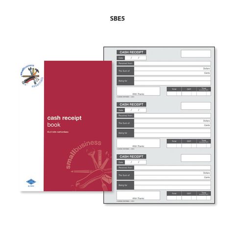Cash Receipt Book - A5