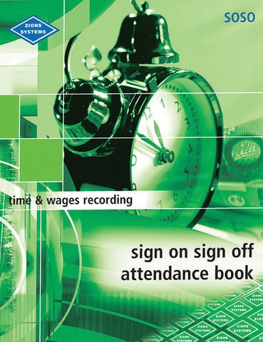 Sign On Sign Off Attendance Book