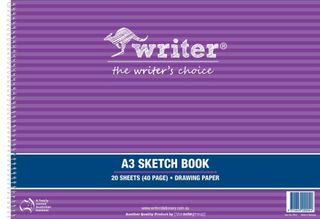 Writer A3 Spiral Sketch Book