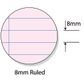 Writer Premium A4 96pg Pink 8mm Ruled Exercise Book