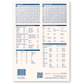 Splash A4 192pg 5mm Grid Exercise Book