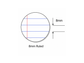 Splash 9*7 96pg 8mm Ruled Exercise Book