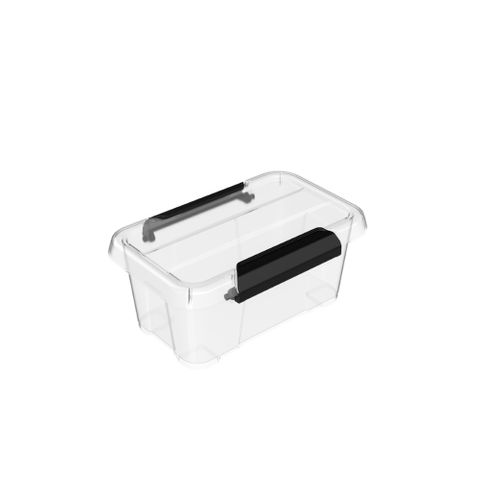 Protext 500mL Clear Storage Tub with clip lock lid