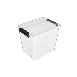 Protext 3ltr Clear Storage Tub with clip lock lid