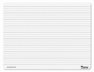 Writer Prem 24mm Dtd 3rds Write/Wipe Magnetic Writing Sheet pk12