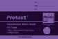 Protext 165x245mm 24mm Dotted Thirds Foundation Mini Story Book