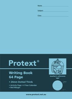 Protext 330x240mm 24mm Dotted Thirds Writing Book