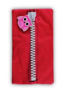 Protext Character Pencil Case - Magenta Owl