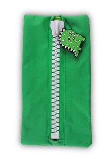 Protext Character Pencil Case - Green Monster