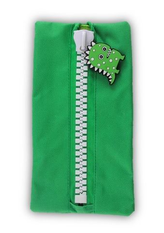 Protext Character Pencil Case - Green Monster