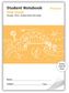 Protext Old Gold 32pg 4mm Double Ruled/Guide Student Notebook