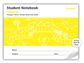 Protext Yellow 32pg 10mm Double Ruled/Guide Student Notebook