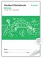 Protext Green 64pg 8mm Single Ruled Student Notebook
