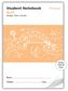 Protext Buff 64pg Plain Student Notebook