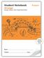 Protext Orange 64pg 8mm Single Ruled/Plain Student Notebook