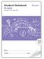 Protext Purple 64pg 10mm Grid Student Notebook