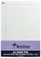 Writer A4 100 Sheet Exam Notepad + 1 Hole