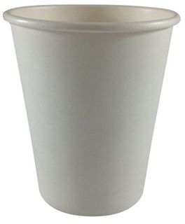 Writer Breakroom 8oz White Single Wall Cup Ctn 1000