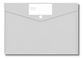 Protext Button Document Wallet Clear