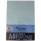 Writer A4 50lf Blue Bond Ruled Notepad