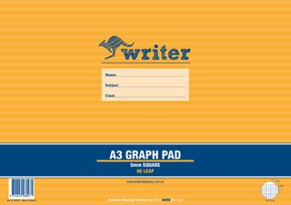 Writer A3 40lf 5mm Graph Pad
