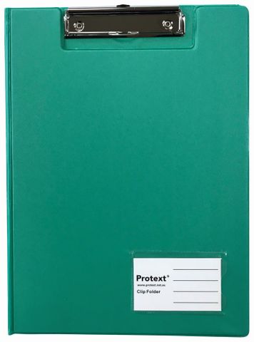 Protext A4 PP Clip Folder - Aqua